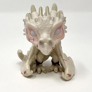 Funko Cream and Red Dragon Figurine